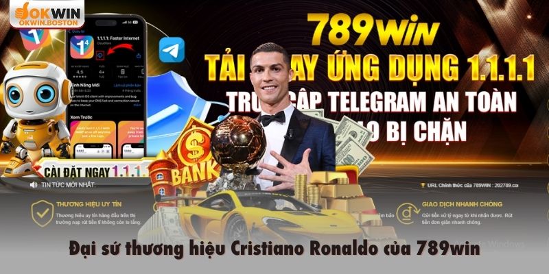 Đại sứ thương hiệu Cristiano Ronaldo của 789win