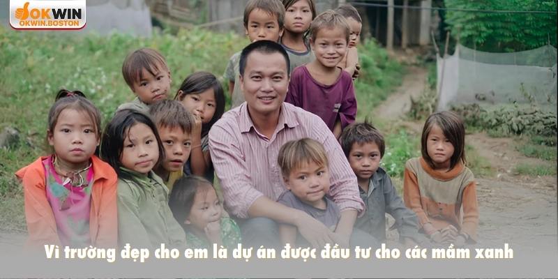 Vì trường đẹp cho em là dự án được đầu tư cho các mầm xanh