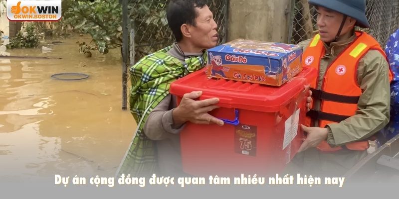 Dự án cộng đồng được quan tâm nhiều nhất hiện nay